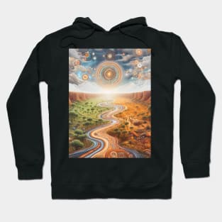 Explore the Cultural Depth: Australian Aboriginal Art and Unique Visual Traditions Hoodie